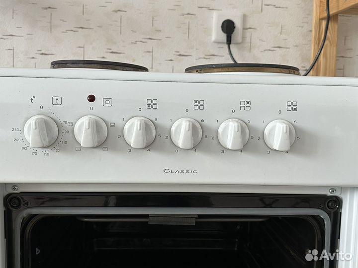 Электроплита с духовкой бу