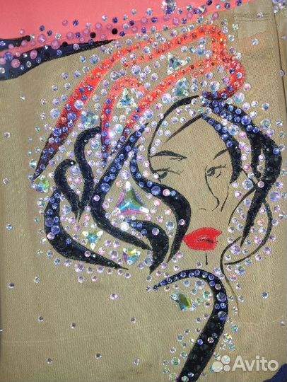 Костюм платье для фигурного катания