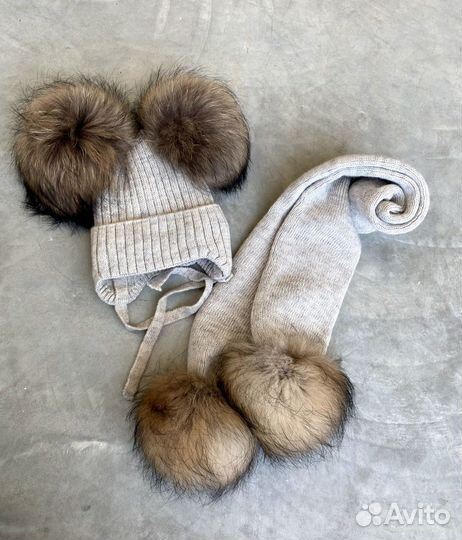 Шапка и шарф