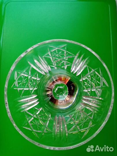 Хрустальные рюмки на ножке СССР