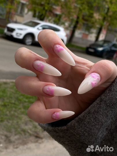 Маникюр с покрытием гель лак