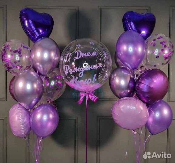 Гелиевые и воздушные шары