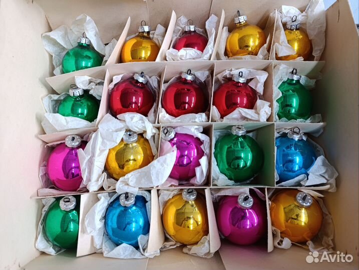 Елочные игрушки СССР. ГДР