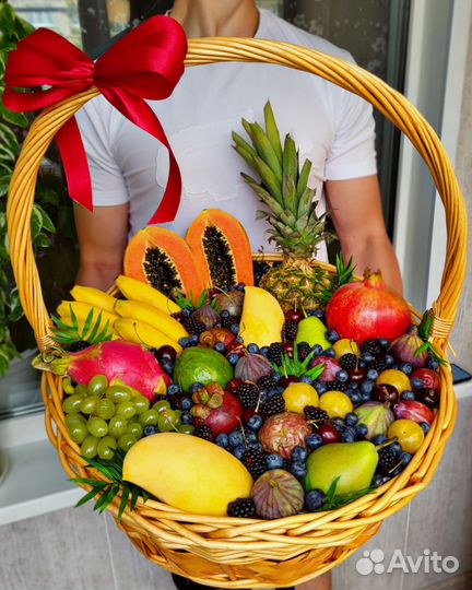 Фруктовая корзина/экзотический подарок/Выпускной