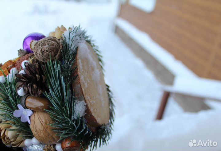 Елка новогодняя ручная работа украшение