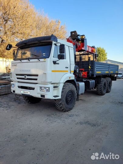 КАМАЗ 43118 с КМУ, 2021