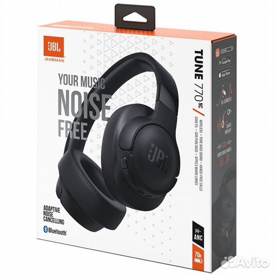 Беспроводные наушники jbl tune 770nc
