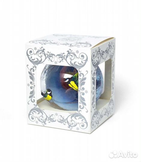 Шар елочный стекло