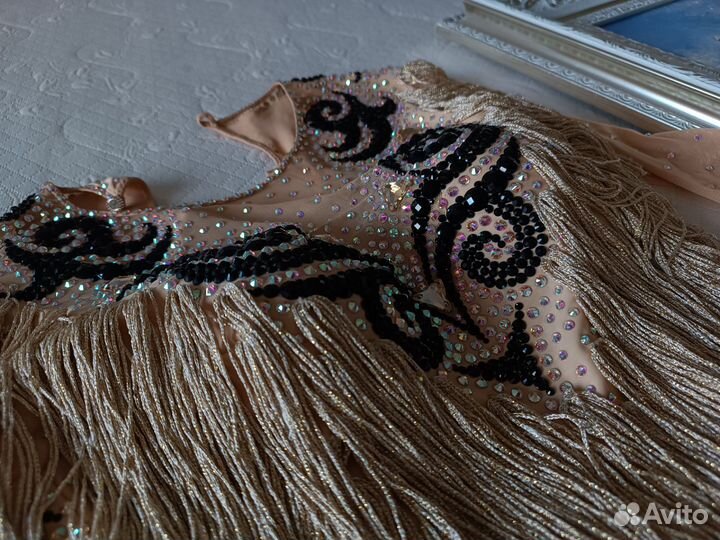 Платье для бальных танцев ю2/ю1 латина Сваровски