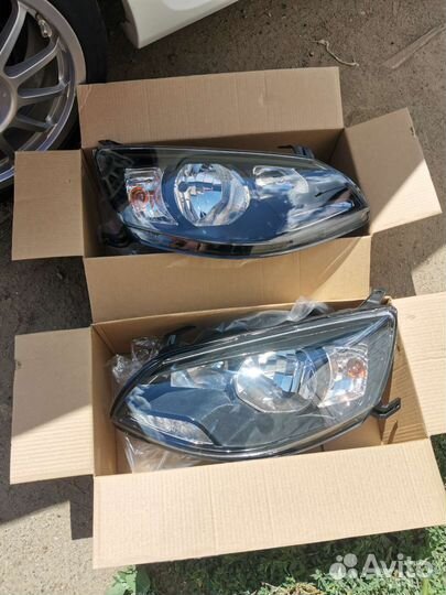 Передние фары Лада Калина 2