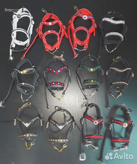 Уздечка для лошади в миниатюре, налобные