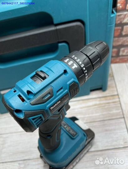 Набор Makita 2в1 Шуруповерт, гайковерт (Арт.91718)