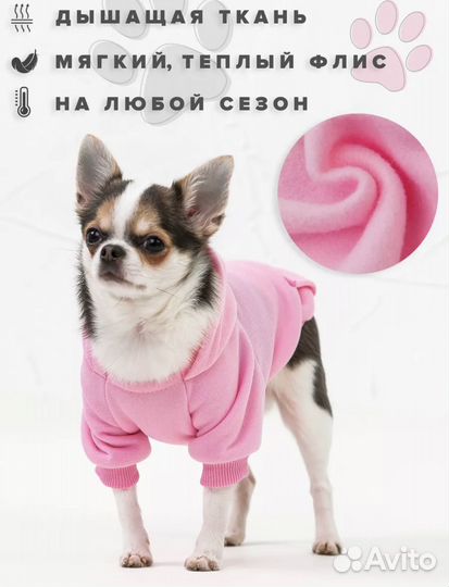 Толстовка для собак