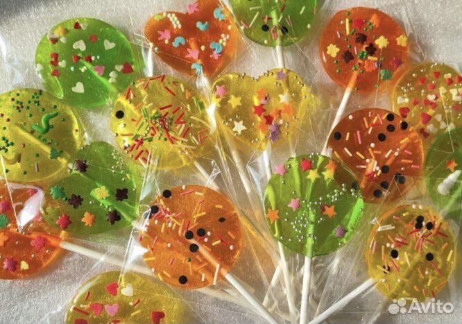 Леденцы из изомальта (без сахара)