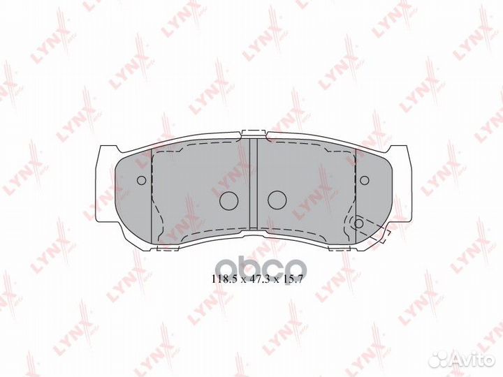 Колодки тормозные дисковые зад BD3616 SX-12