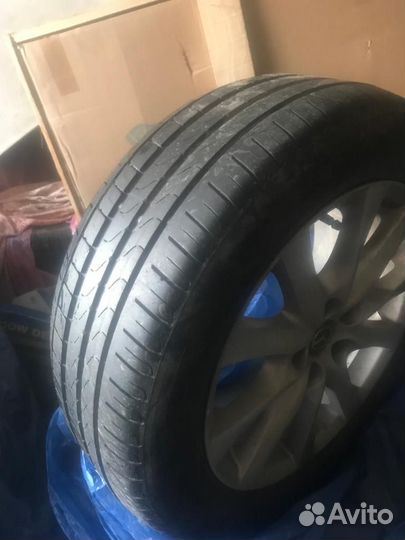 R17 Pirelli Cinturato P7 225/55, PCD 5x114.3 DIA 38