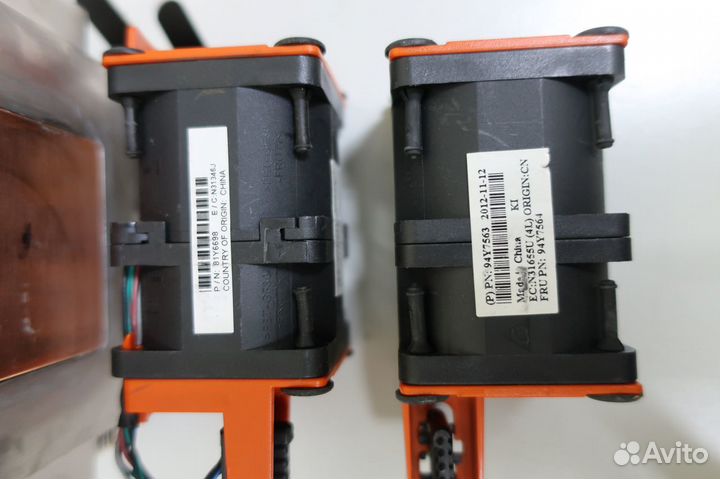 Комплект для второго cpu IBM X3550 m4