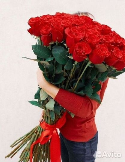 Высокие розы 150 160 170 180 190см доставка Москва