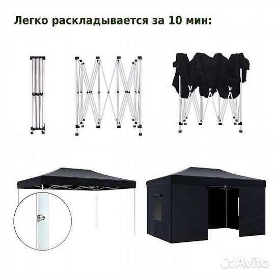 Тент шатер автоматический