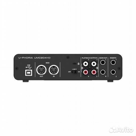 Аудиоинтерфейсы Behringer UMC204HD