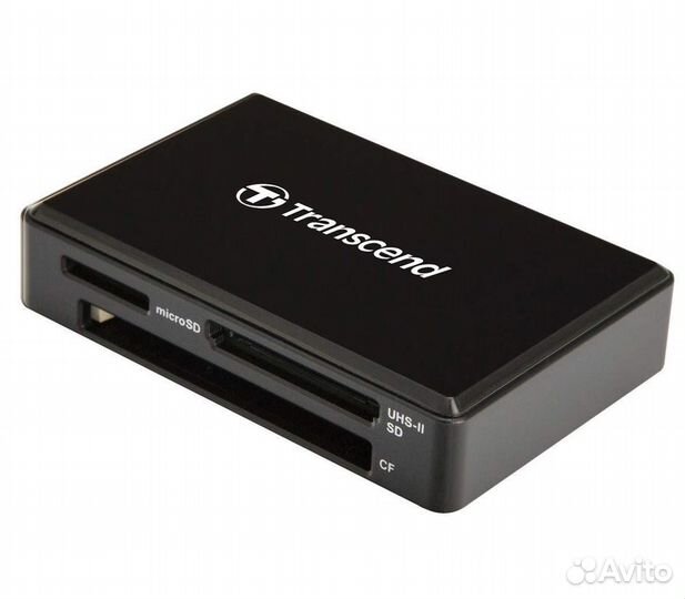 Карт-ридер Transcend RDF9K2 USB 3.1 (SD, microSD