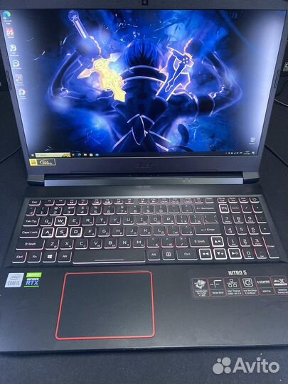 Игровой ноутбук Acer RTX3060