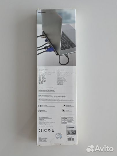 Baseus 9 в 1 C-C3uehvmsdc35