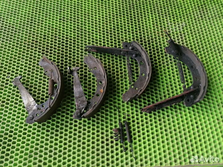Задние колодки на Fabia 2007-2015