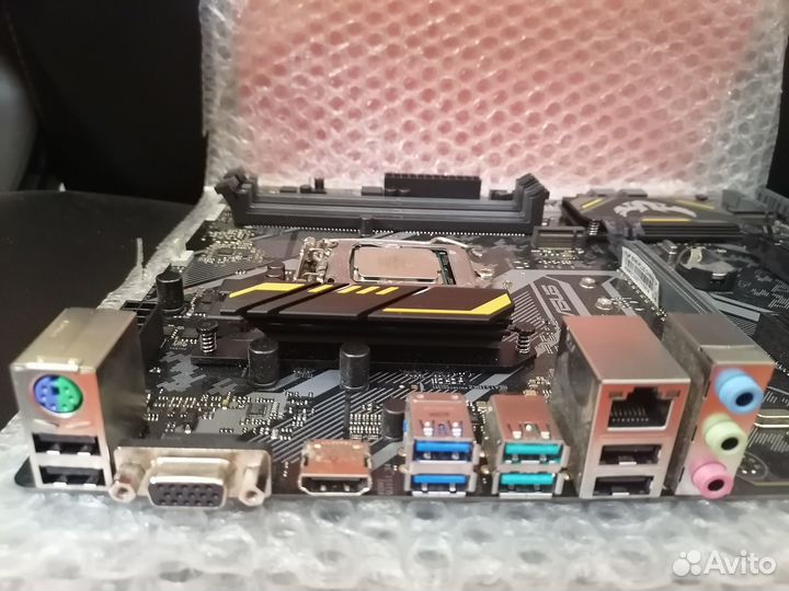 Asus TUF B360-plus gaming + Core i7-8700 (обмен)