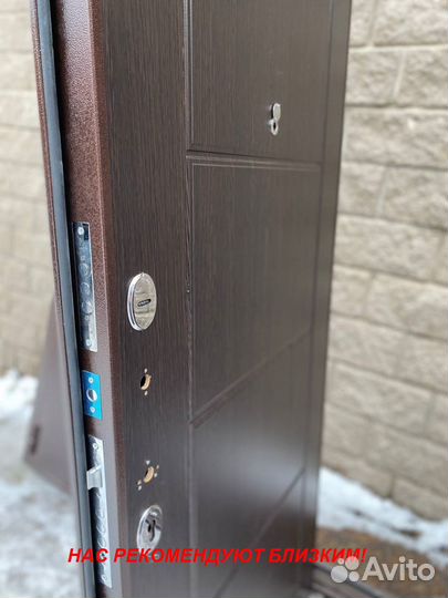 Толстая дверь металлическая с доставкой