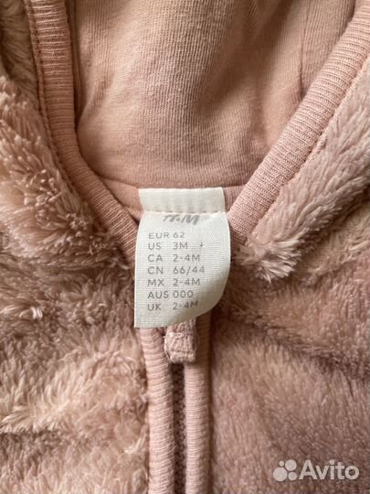 Костюм на осень для новорожденной девочки 62 H&M