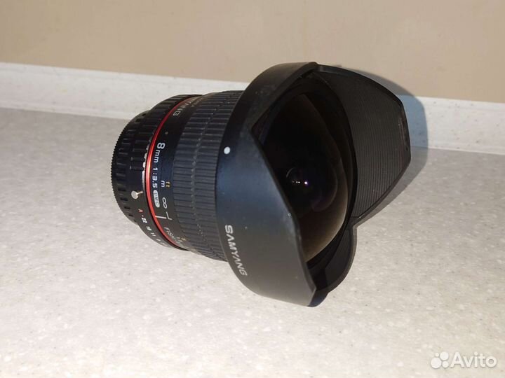 Объектив Samyang 8 mm f/3.5 Fish-eye для Pentax