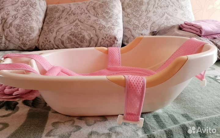Ванночка для купания с гамаком
