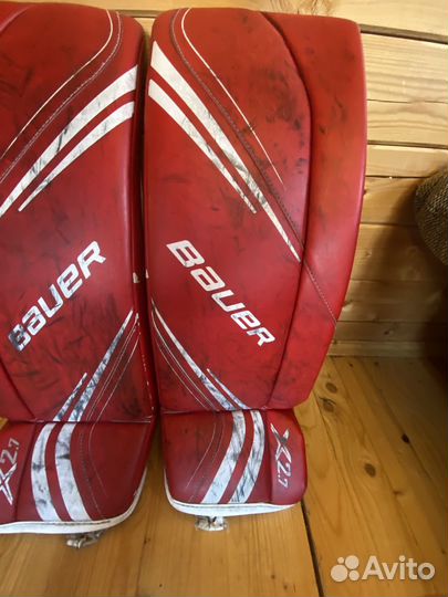 Щитки хоккейного вратаря