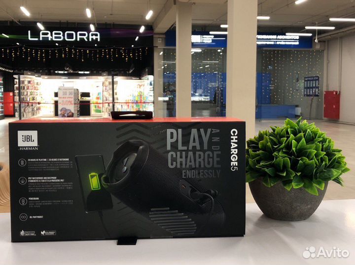 Новая Портативная Колонка JBL Charge 5 Black