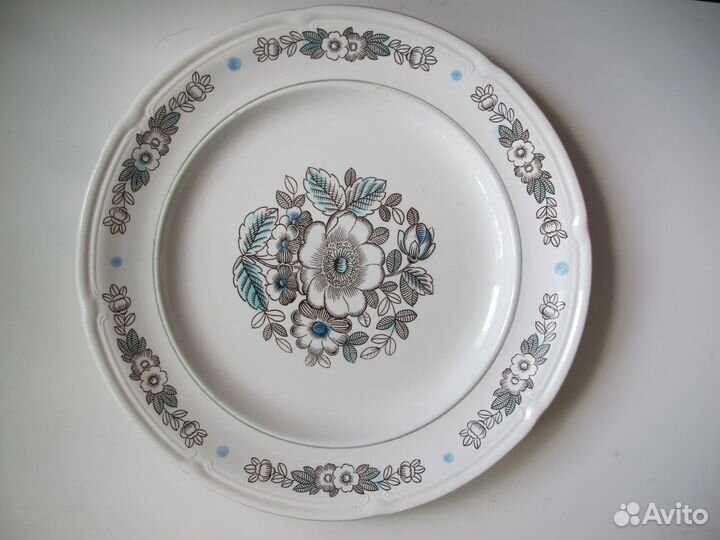 Блюдо СССР и Декоративная Тарелка Туркмения