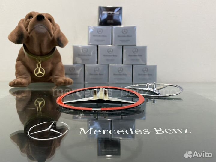 Эмблема звезда Мерседес Бенц на багажник w166
