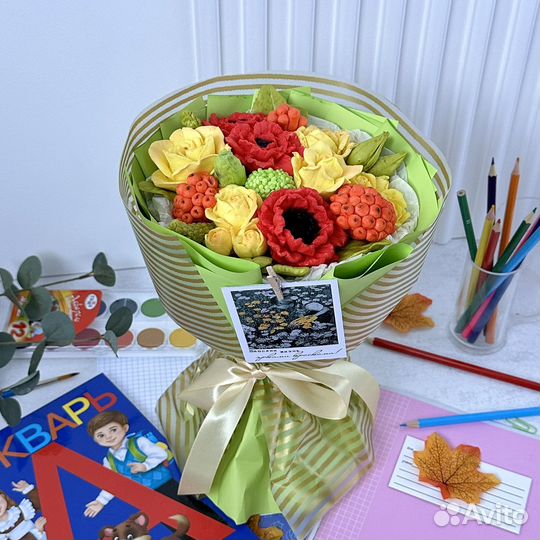 Букет из зефира