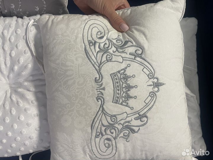 Комплект бортиков с одеялком в кроватку