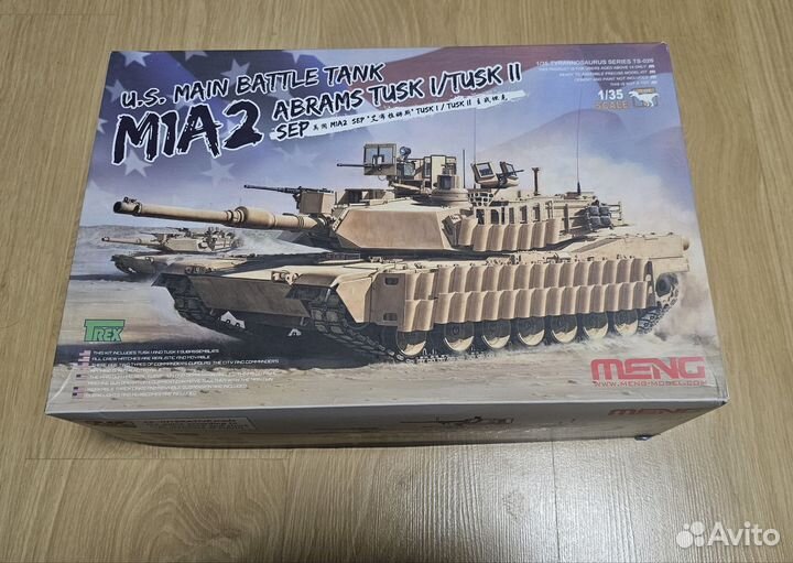 M1A2 Abrams tusk I/tusk II SEP TS-026 Meng 1/35