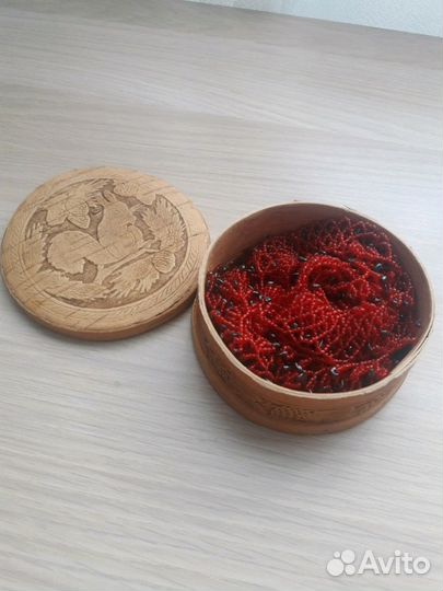 Колье,серьги,браслет с натуральным гранатом