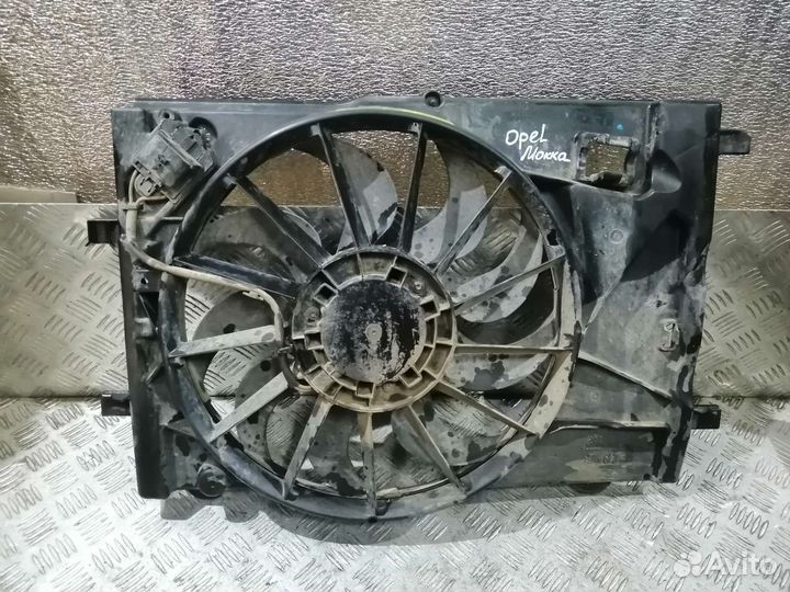 Вентилятор охлаждения Opel Mokka