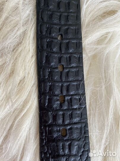 Мужской кожаный ремень