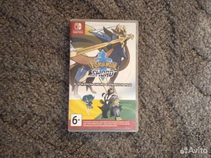 Pokémon sword на Nintendo switch