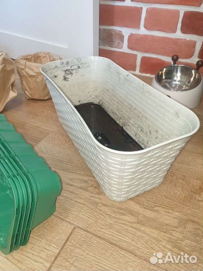 Горшки цветочные горшки для рассады