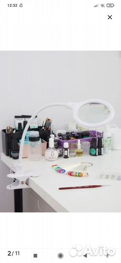 Лупа настольная