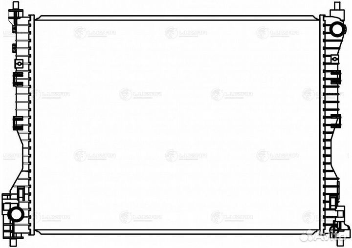 Радиатор охл. для а/м Haval H6 (14) 1.5i (LRc 3008)