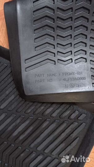 Автомобильные коврики для Hyundai Solaris