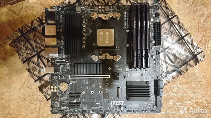 Материнская плата, процессор, озу, пзу