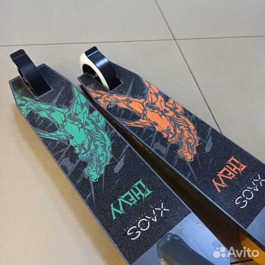 Самокат xaos трюковый Chevy Mint 110 мм